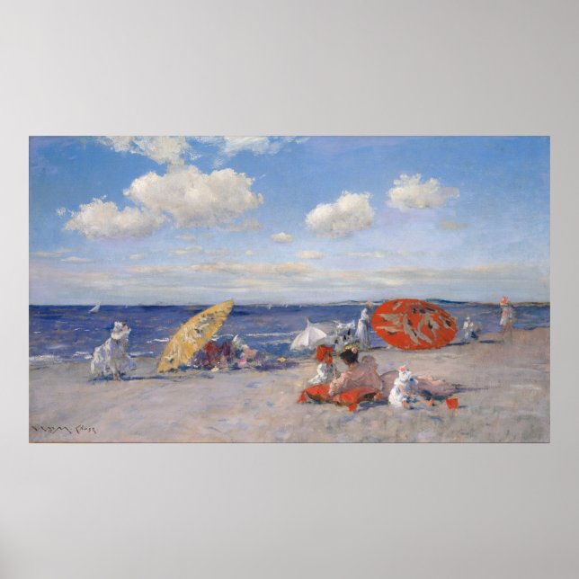 Poster No litoral | c.1892 (Frente)