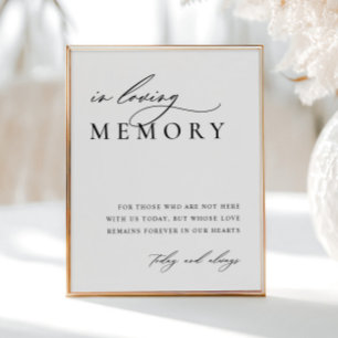 Poster No Loving Memory Wedding