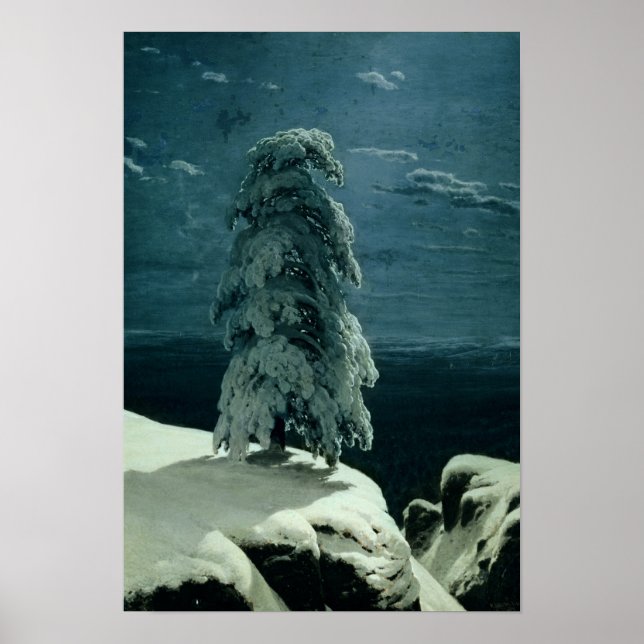 Póster No Norte selvagem, 1891 (Frente)