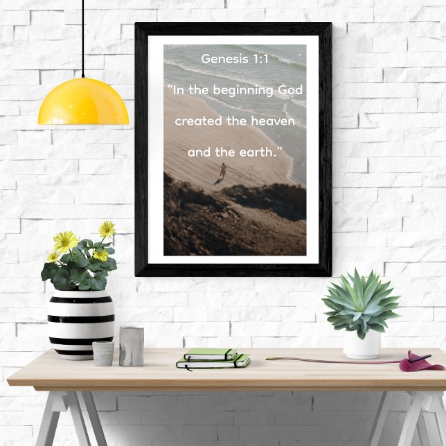 Poster No Oceano de Criação da Gênese Inicial (Criador carregado)