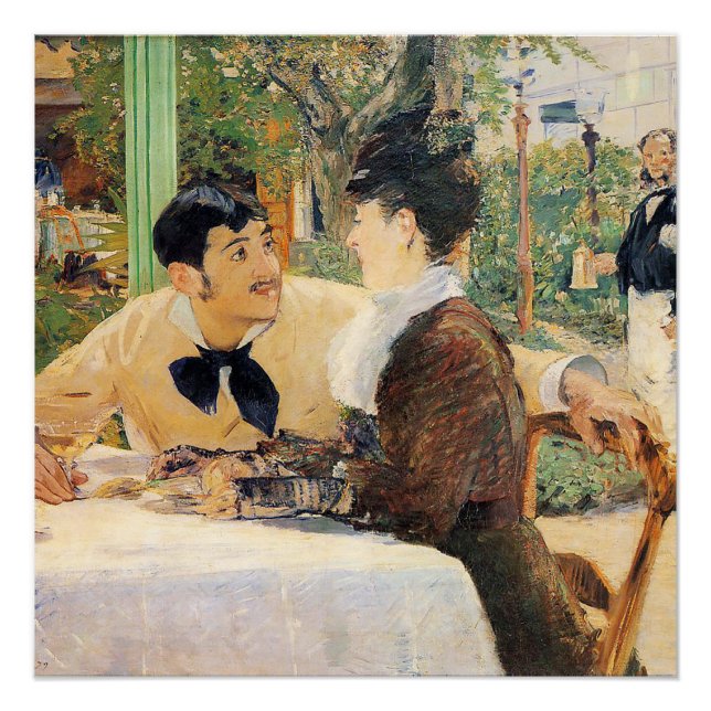 Póster No Pai Lathuille Edouard Manet  (Frente)