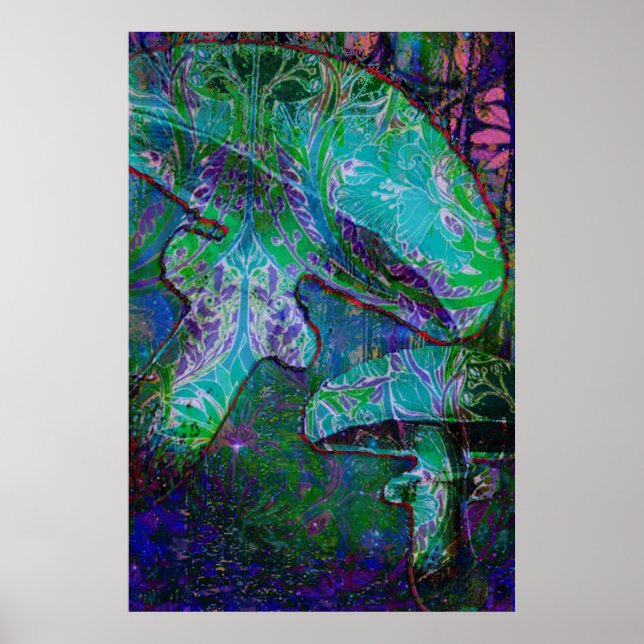 Poster No País das Maravilhas III (Frente)