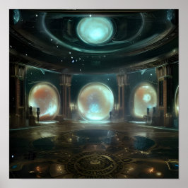 Poster No Palácio Astral (Observatório)