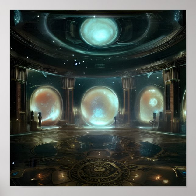 Poster No Palácio Astral (Observatório) (Frente)