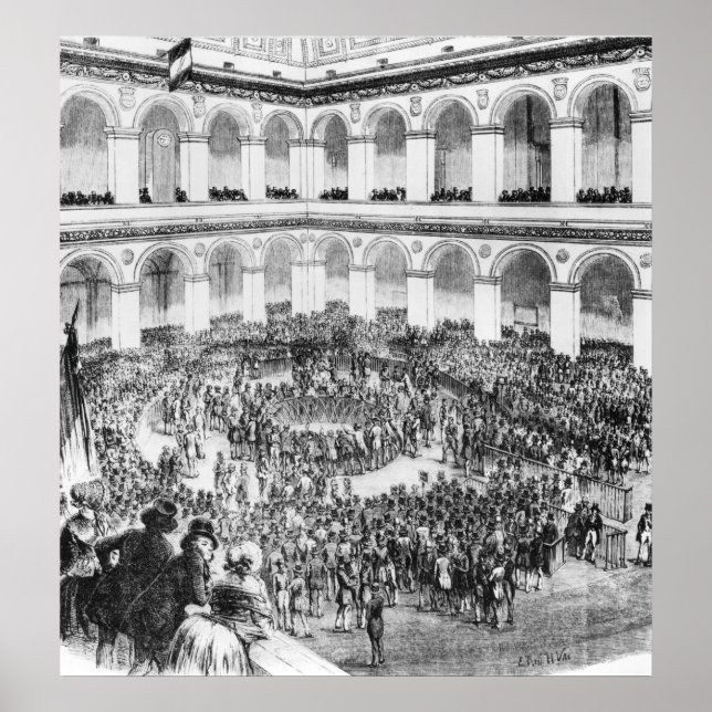 Póster No Paris BCourd, 1846 (Frente)