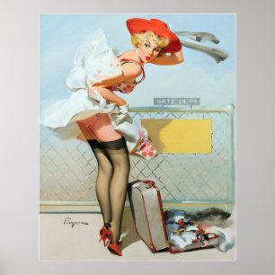 Póster No Pin da porta acima