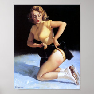 Póster No Pino De Gelo Para Cima