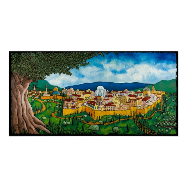 Póster No próximo ano em Jerusalém, Jonathan Kis-lev Post (Frente)