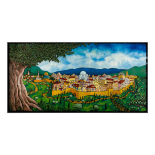 Póster No próximo ano em Jerusalem, poster de Kis-Lev de