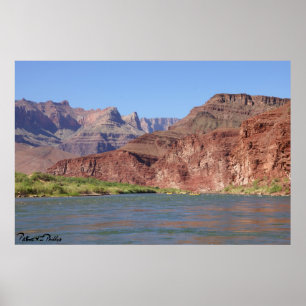 Poster No Rio Colorado, em Grand Canyon Fotografia