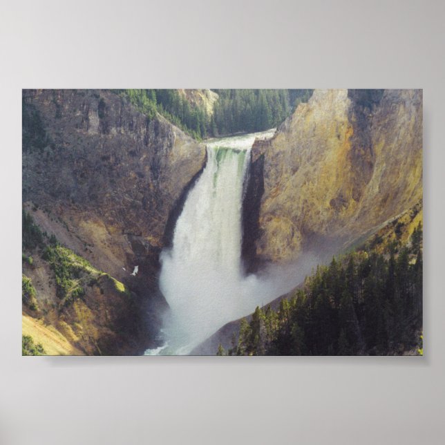 Póster No rio Yellowstone (Frente)