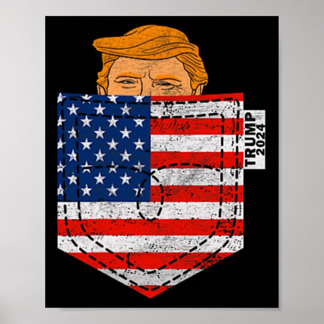 Poster No Seu Bolso, O Impulso Eleitoral Dos Eua Para 202 (Frente)
