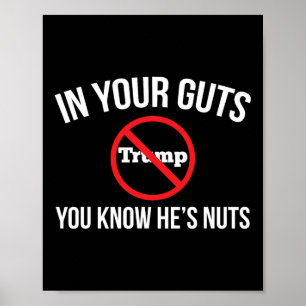 Poster No seu íntimo você sabe que ele é louco Pare com T