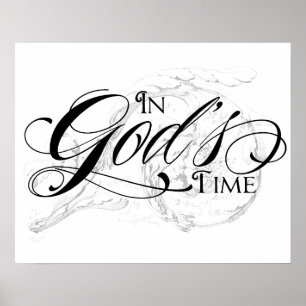 Póster No tempo de Deus