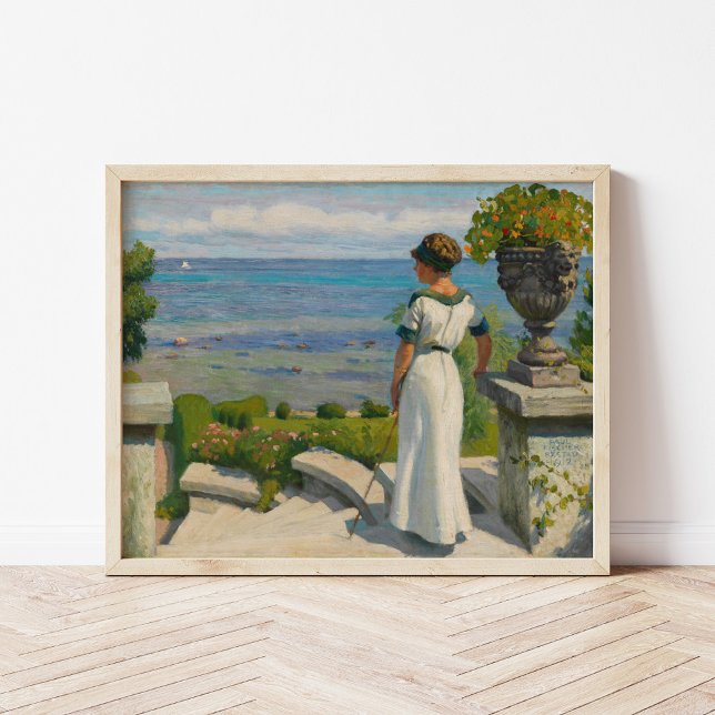 Poster No terraço | Paul Fischer (Criador carregado)