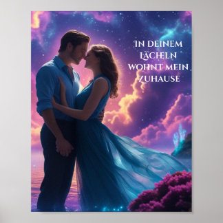 Poster No teu sorriso mora a minha casa