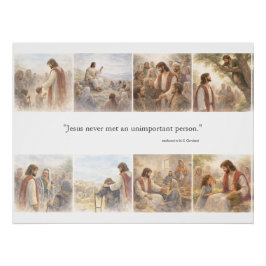 Póster No unimportant person