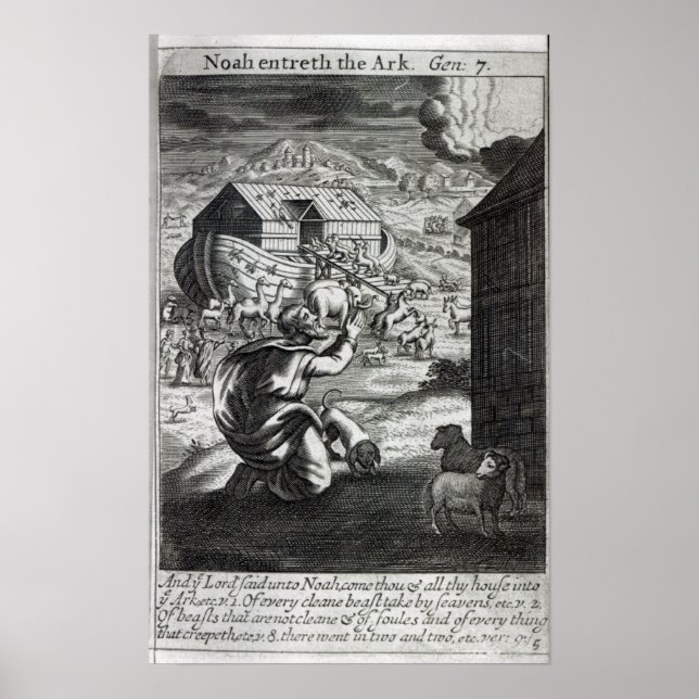 Poster Noah entra na Arca (Frente)