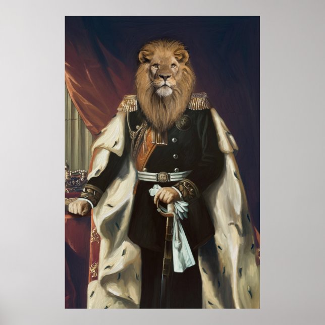 Poster Noble Beasts - Dandy Lion (Frente)