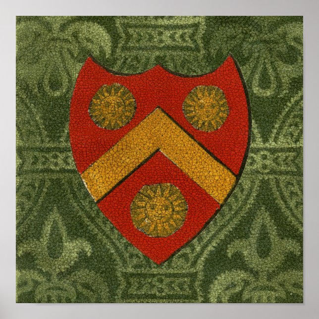 Póster Noble Crest V (Frente)