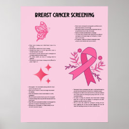 Poster Noções básicas sobre a triagem do Cancer da mama