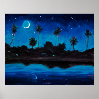 Póster Nocturna da selva