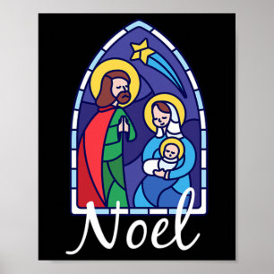 Poster Noel - Cena da Natividade Adventiva de Natal na Es