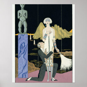 Póster Noite, 1925 (impressão do pochoir)