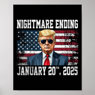 Poster Noite Assustadora Terminando 20 de janeiro de 2025