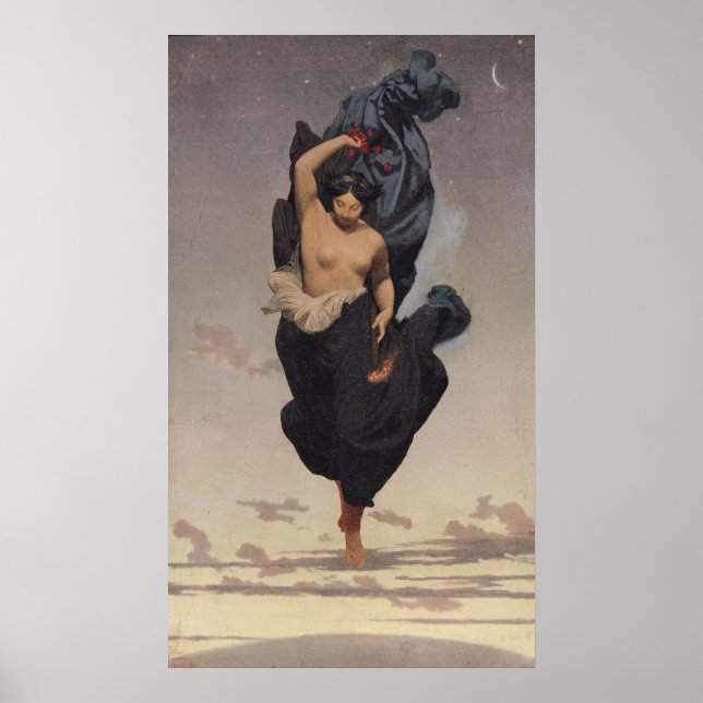 Poster Noite, c.1850-55 (Frente)