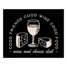 Noite da festa do vinho e do queijo