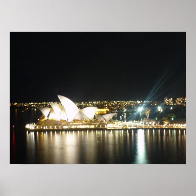 Póster noite da ópera (Frente)