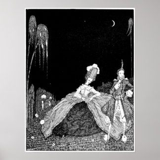 Poster Noite de Caminho - Imagem Vintage