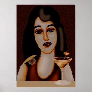 Poster Noite de coquetel