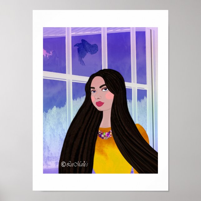 Poster Noite de dona da design criativa de LeeMarie (Frente)