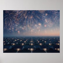 Noite de Fogos de Artifício Suburbanos Liminares