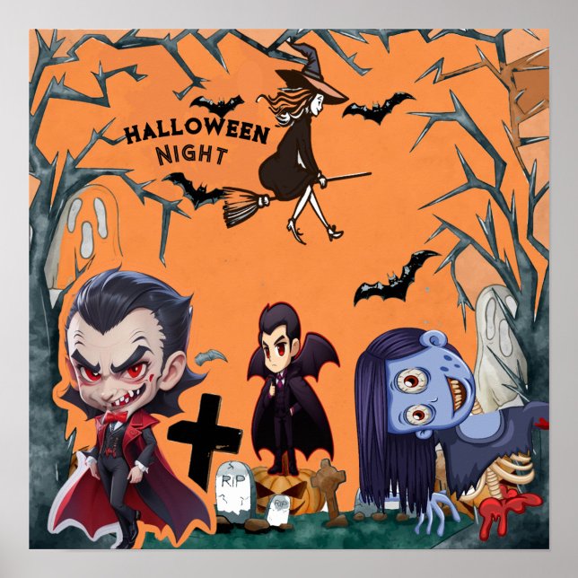 Poster Noite de Halloween  (Criador carregado)