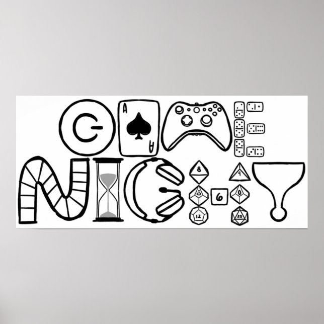 Poster Noite de jogo (Frente)