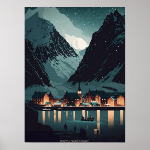 Poster Noite de Lofoten