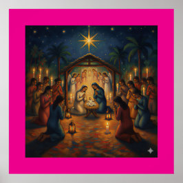 Poster Noite de Natal – Homenagem a Gauguin
