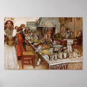 Póster Noite de Natal Julaftonen