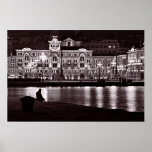 Póster Noite de relaxamento na cidade