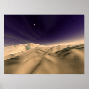 Póster Noite de Sahara