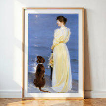 Noite de Verão em Skagen, P.S.Krøyer, Art