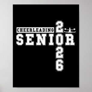 Poster Noite de Veteranos de Cheerleading Cheer Veterano 