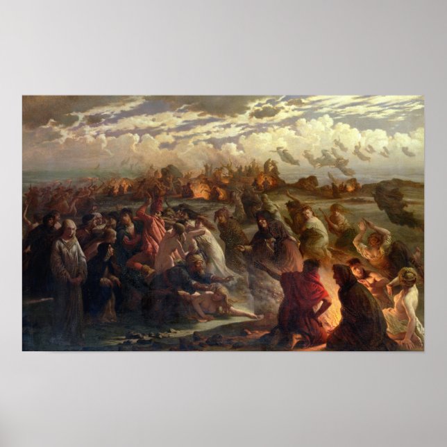 Póster Noite de Walpurghis, 1862 (Frente)