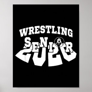 Poster Noite de wrestling sênior da formatura de 2026