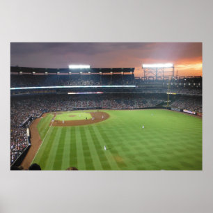 Póster Noite do basebol