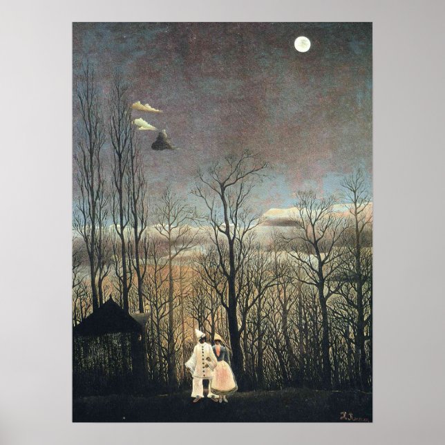 Póster "Noite do Carnaval" (Frente)