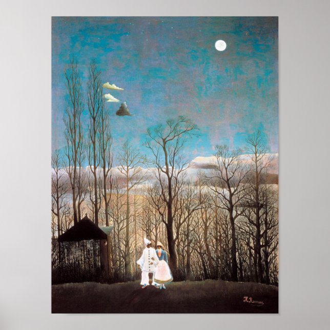 Poster Noite do Carnaval, Rousseau (Frente)